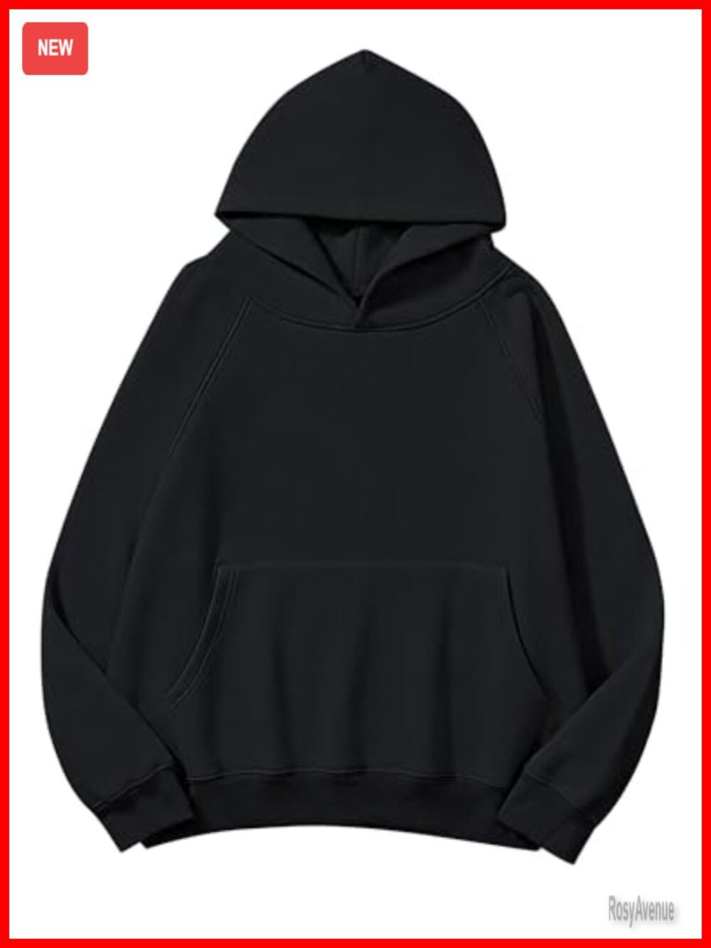 Women's Oversized Fleece Hoodie Kangaroo Pocket Pullover Sweatshirt
